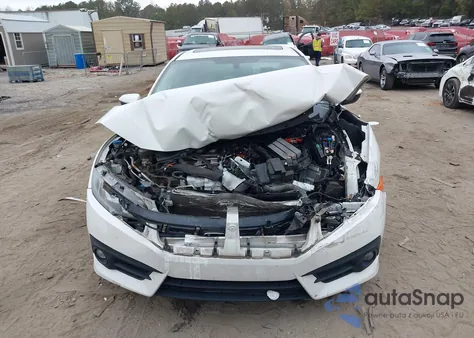 2018 Honda Civic Ex-L from USA, damaged, VIN 19XFC1F75JE001696